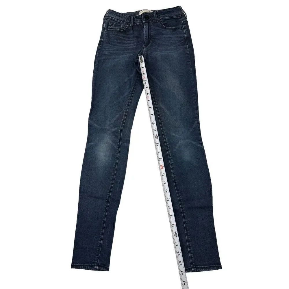 Bullhead PACSUN High Rise Skinniest Stretch Dark Wash Skinny Jeans Size 3 - Picture 8 of 10
